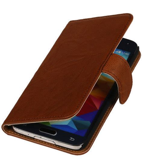 Samsung Galaxy S5 Neo Echt Lederen Hoesjes .